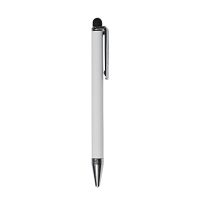 Sublimation metal pen-silver-with rubber tip(with shrink wrap)