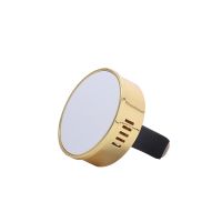 Sublimation car airshener vent clip-gold