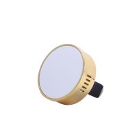 Sublimation car airshener vent clip-gold