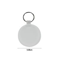 Sublimation Acrylic Keychain(round)