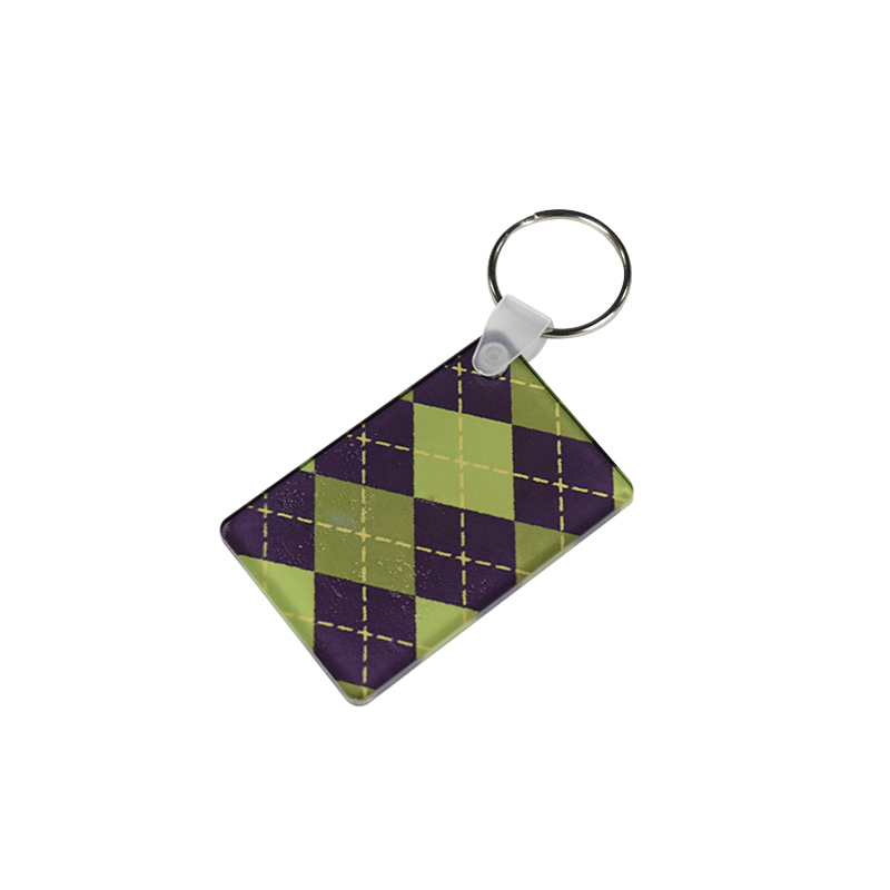 Sublimation Acrylic Keychain(rectangle）