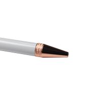 Sublimation metal pen-rose gold-with rubber tip(with shrink wrap)