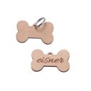 Laser Engraving Blank Dog Pet Tag -bone