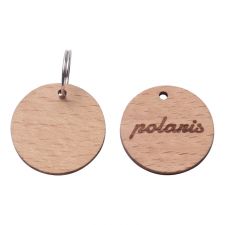 Laser Engraving Blank Wood Dog Pet Tag -round