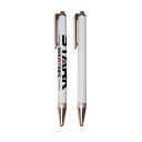 Sublimation metal pen-rose gold-no rubber tip(with shrink wrap)