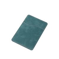 Subimation PU Leather Cellphone card holders-Malachite blue