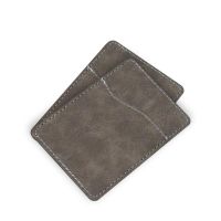 Subimation PU Leather Cellphone card holders-dark grey