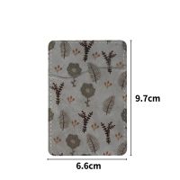 Subimation PU Leather Cellphone card holders-Light grey