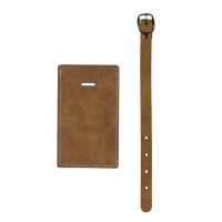 Sublimation Double-sided PU Leather Passort Covers-Brown