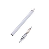 Sublimation Metal Ballpoint Pen Without Pen Clip-Silver(come with shrink wrap)