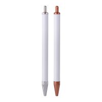 Sublimation Metal Ballpoint Pen Without Pen Clip-Silver(come with shrink wrap)