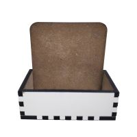 5mm single side Sublimation MDF business card box