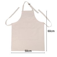 Sublimation Blank  adjustable neck hanging apron 50CM*60CM