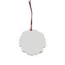 Sublimation MDF double-sided Circle Christmas Ornaments