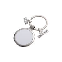 Sublimation Graduation Season Metal Scroll  Key Chain