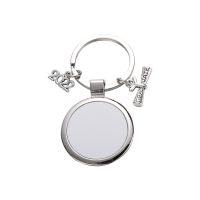 Sublimation Graduation Season Metal Scroll  Key Chain