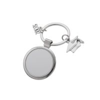 " Sublimation Graduation Metal Key Chain with Cap "