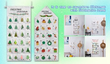 It is time to countdown Christmas with Sublimation items