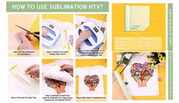 How to Use Sublimation HTV?