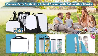 Prepare Early for Back to School Season with Sublimation Blanks