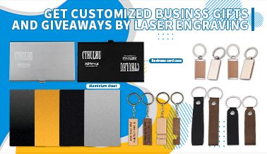 Get Customized Businss Gifts and Giveaways by Laser Engraving